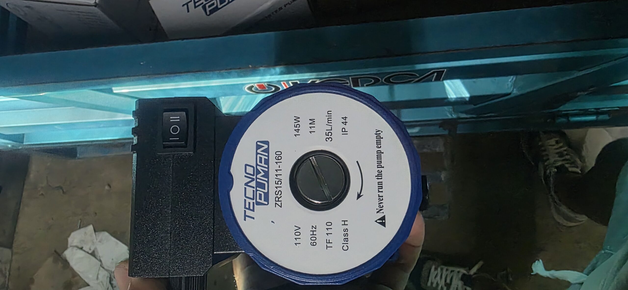 Presurizador de agua nuevo