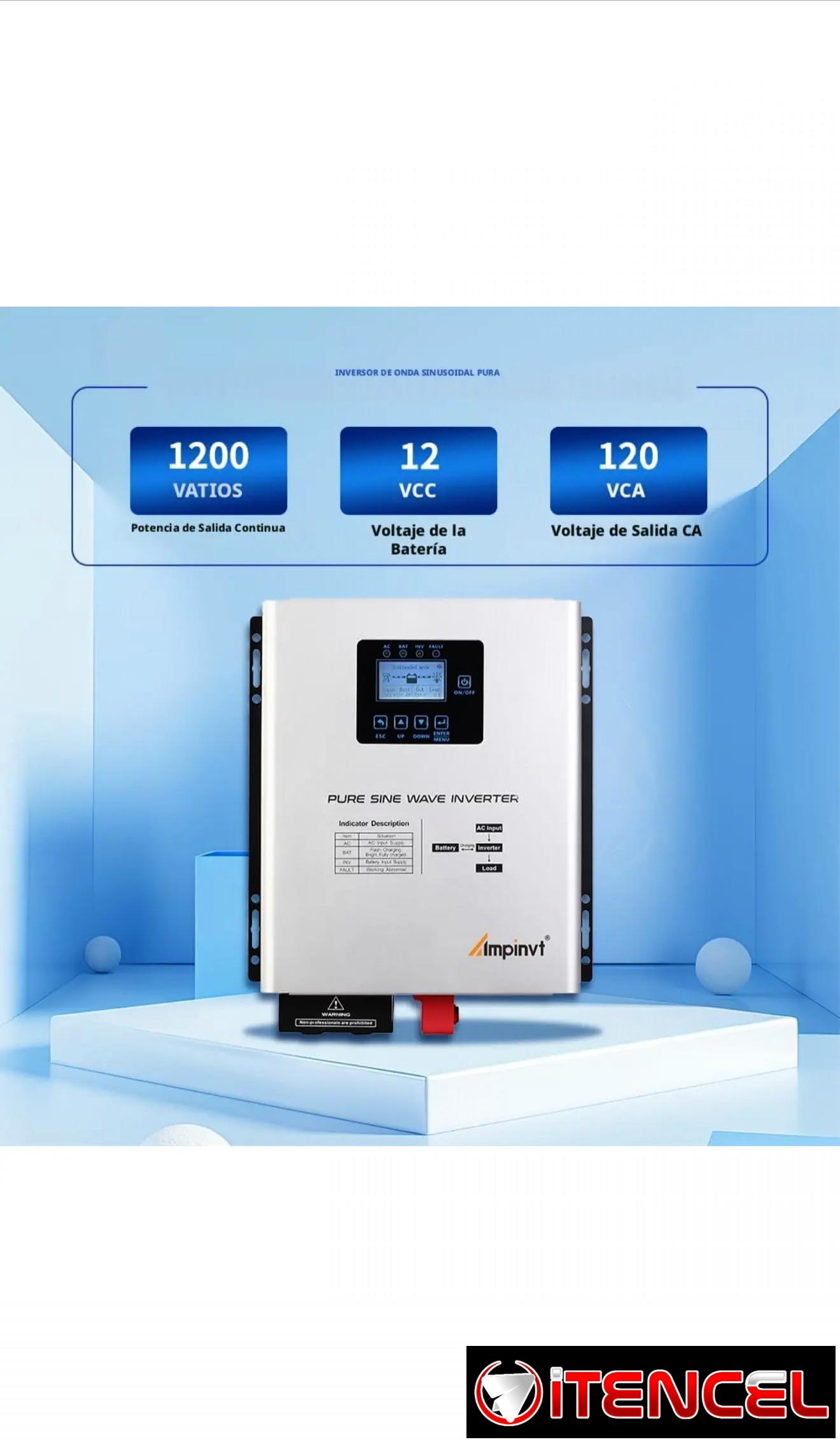 💥⚡ KIT ENERGÉTICO COMPLETO – INVERSORES + BATERÍAS LiFePO₄ ⚡💥