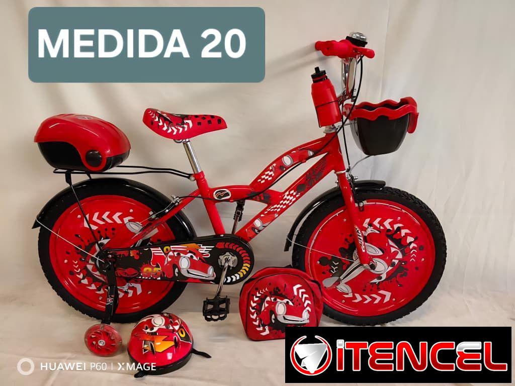 Bicicletas con accesorios para niños y niñas