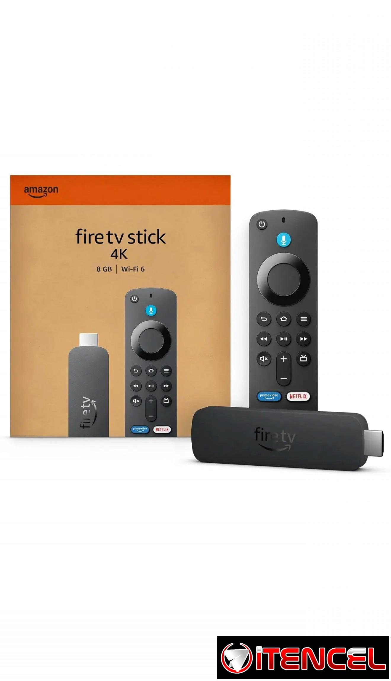 ⚡ AMAZON FIRE TV STICK 4K – STREAMING ULTRA HD, WIFI DUAL Y CONTROL POR VOZ ALEXA ⚡