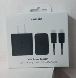 Cargador samsung 45w samsung original con cable carga super rapida para a36,a56 y gamas altas S. Somos tienda todo original 507554