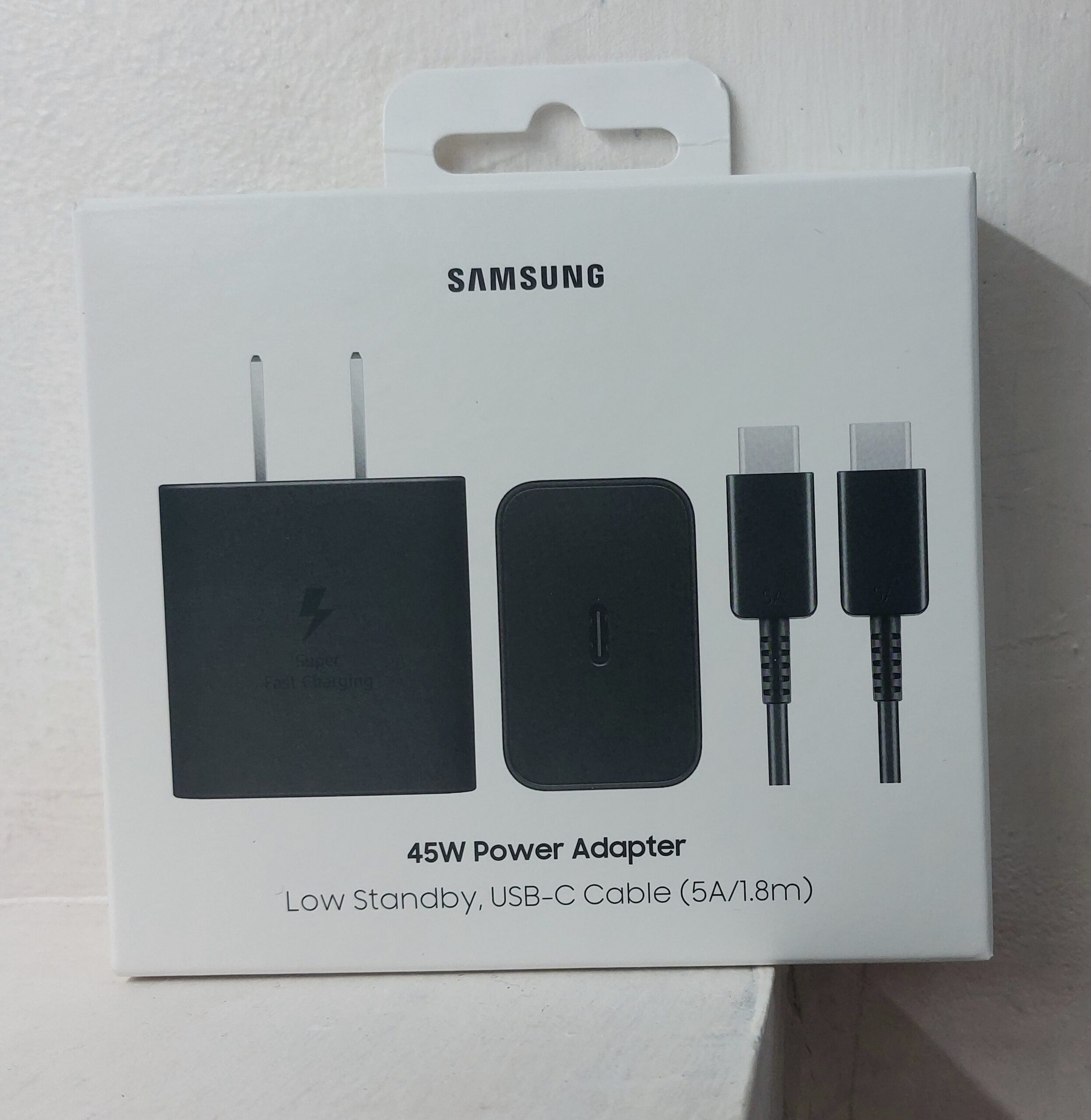 Cargador samsung 45w samsung original con cable carga super rapida para a36,a56 y gamas altas S. Somos tienda todo original 507554