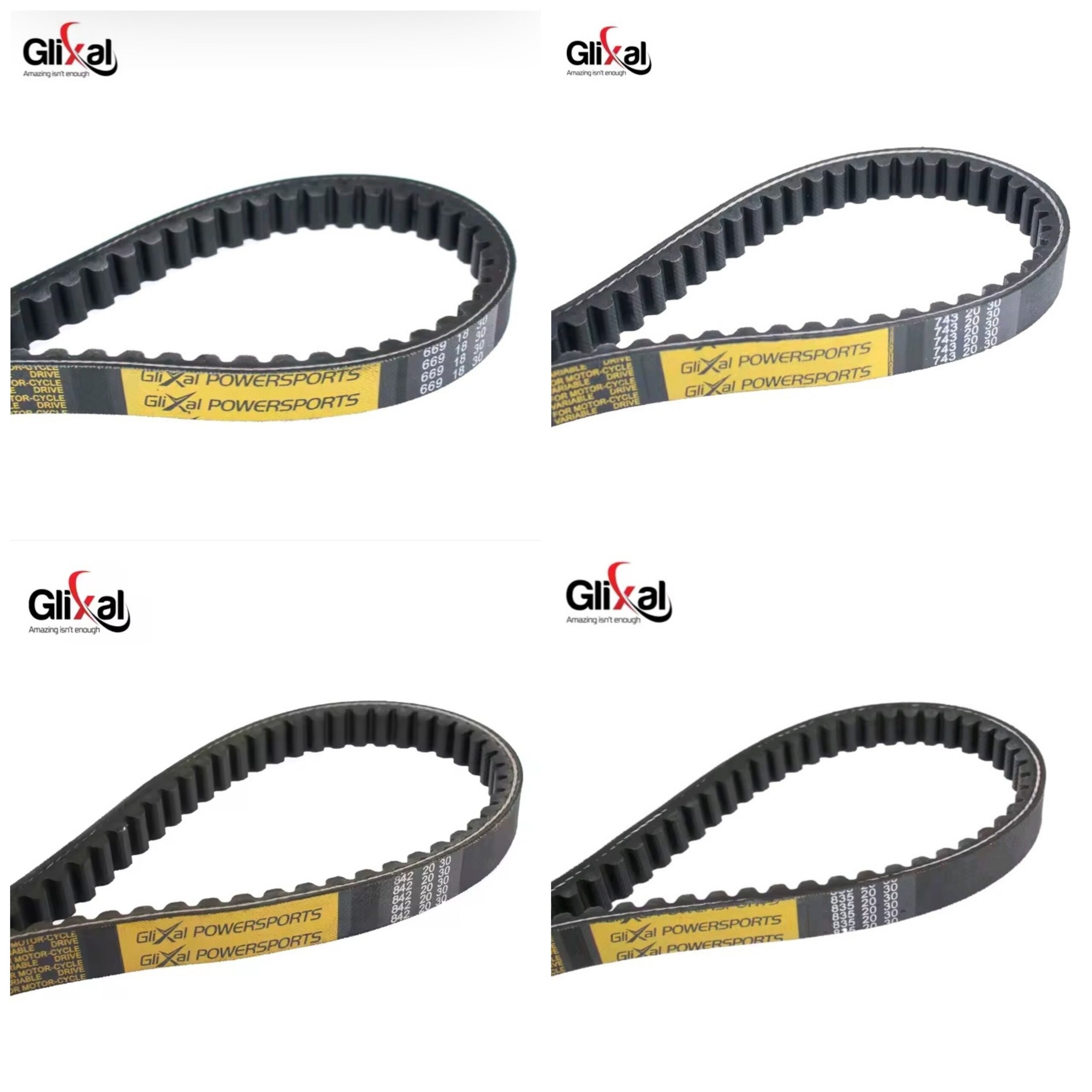 Correas para Motos Automáticas. Todas las medidas