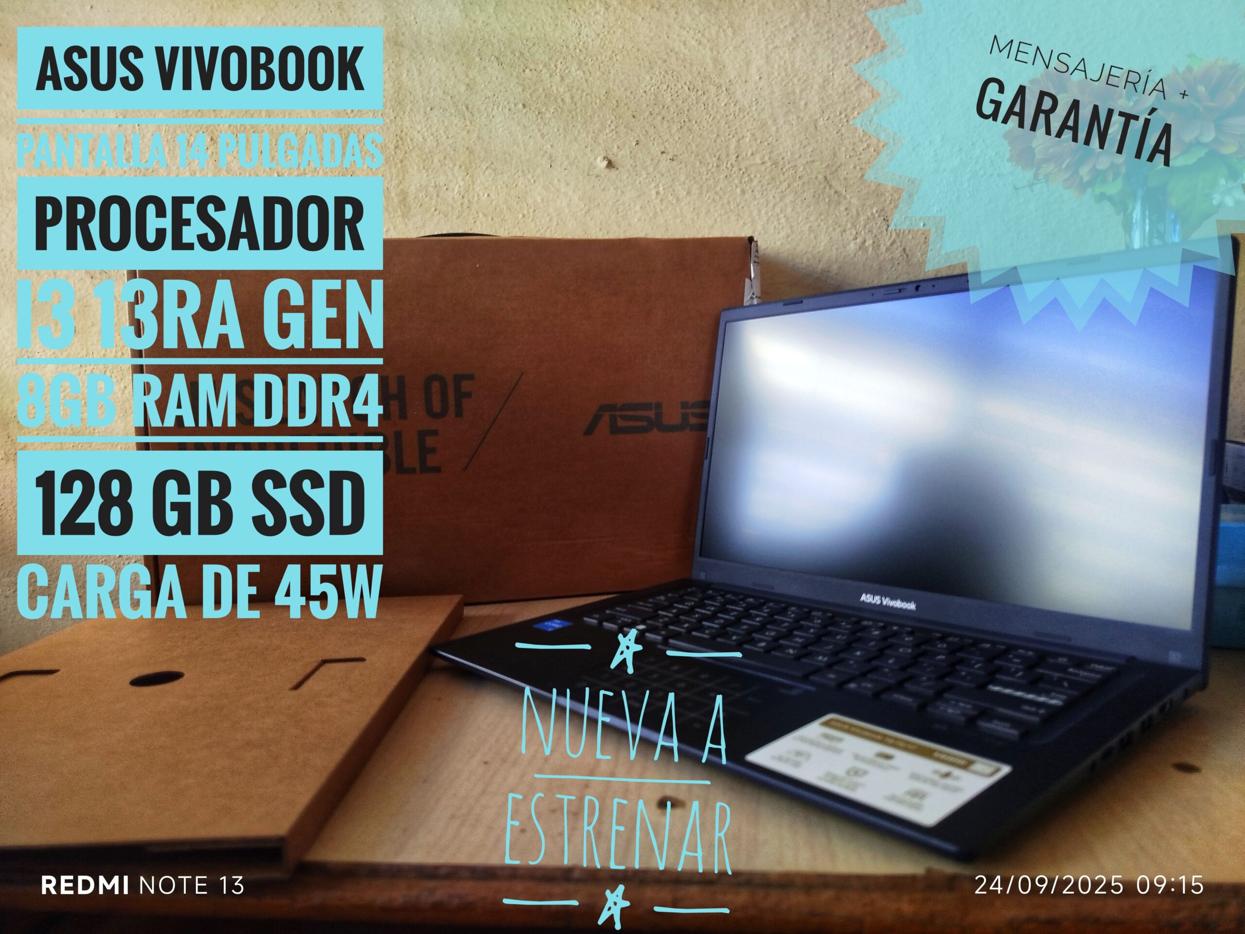 Laptops nuevas a estrenar por usted al mejor precio con garantías