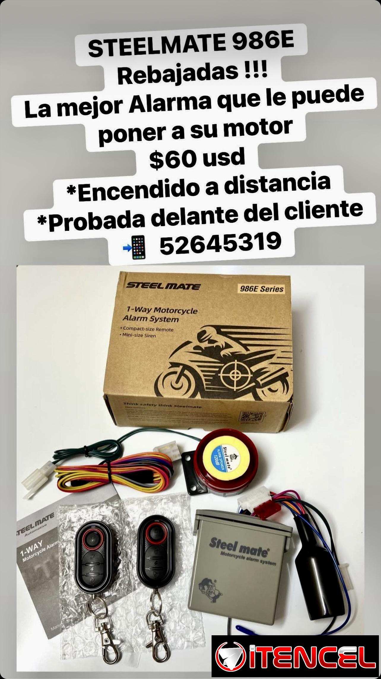 ALARMAS para motos ! Las mejores marcas Para su seguridad !!!
