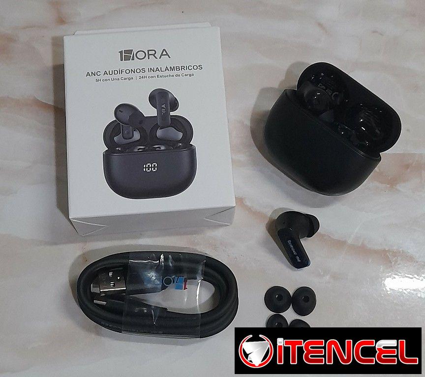 Audifonos inalambricos 1Hora de bluetooth control táctil varios modelos con cancelación de ruido