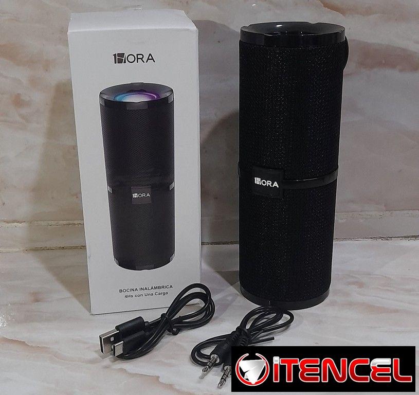 Bocinas Bluetooth con luces de colores varios modelos con entrada Jack 3.5mm, USB y MicroSD