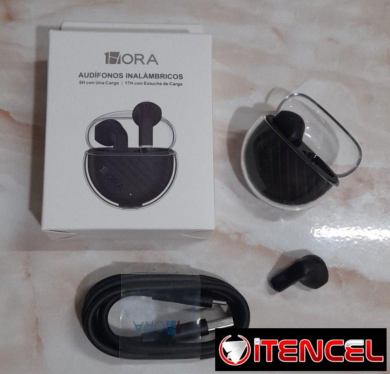 Audifonos inalambricos 1Hora de bluetooth control táctil varios modelos con cancelación de ruido