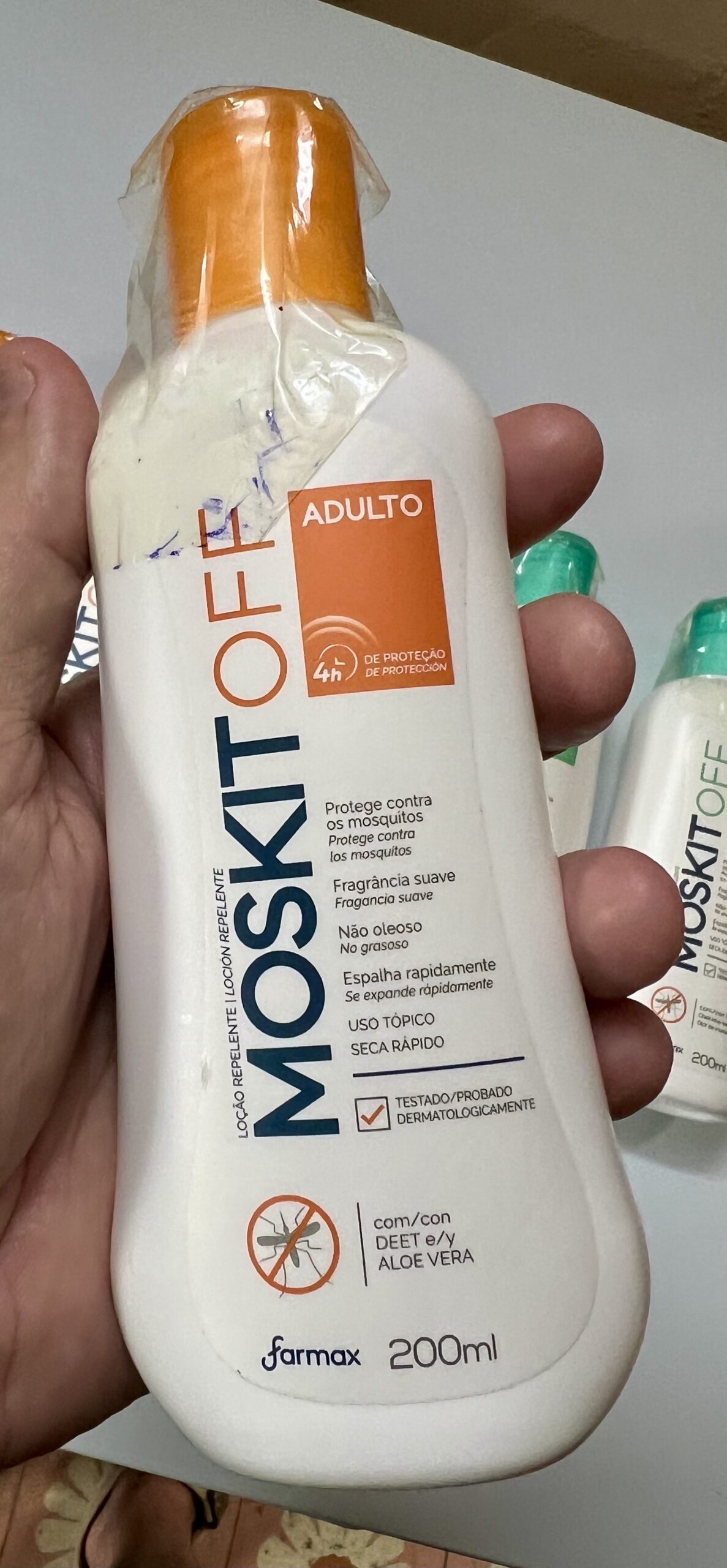 Repelente bien efectivo contra el mosquito !!!