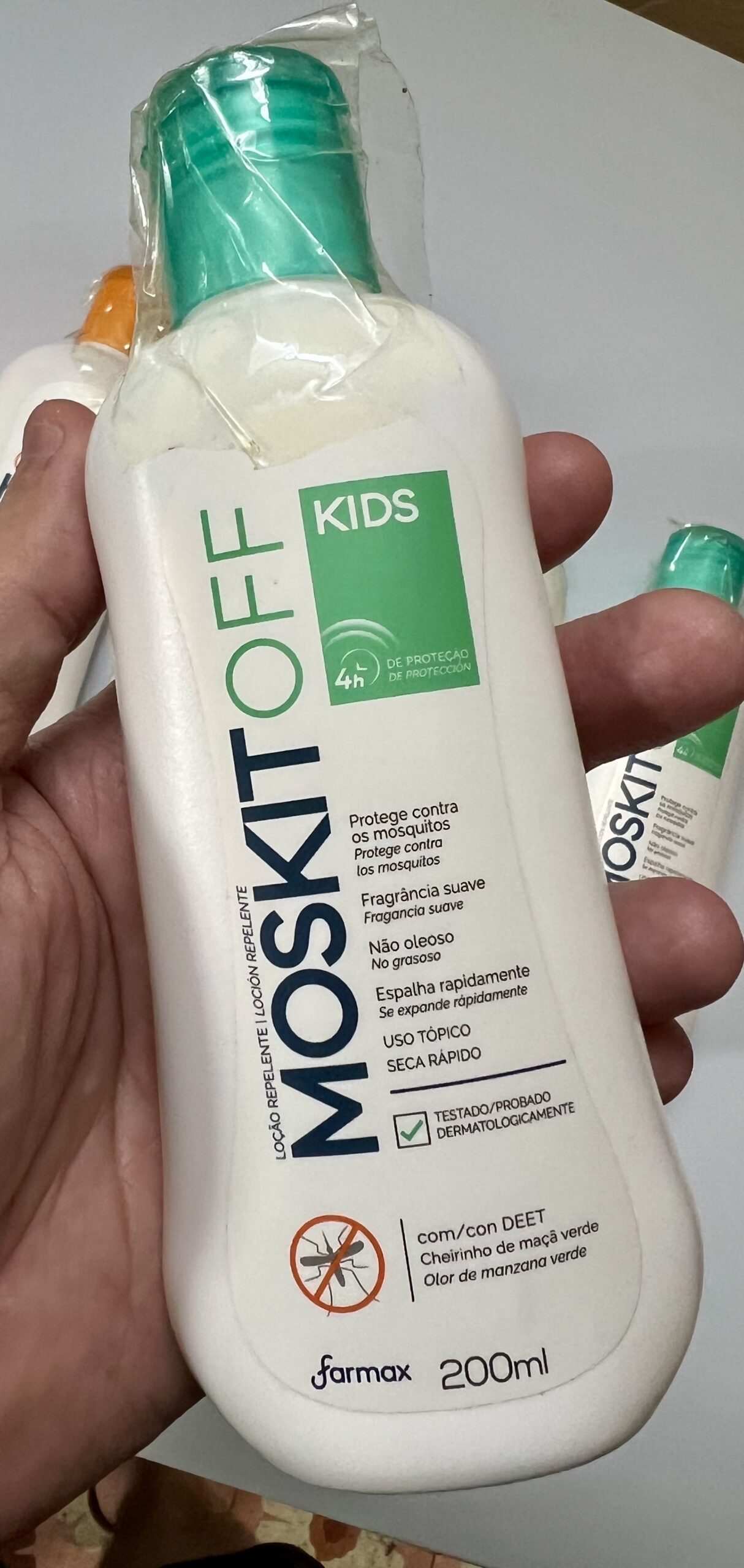 Repelente bien efectivo contra el mosquito !!!