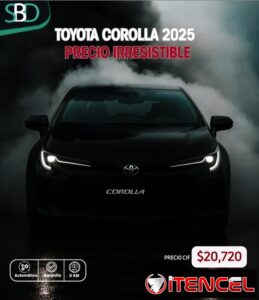 REBAJA TOYOTA Corolla automático New 2025