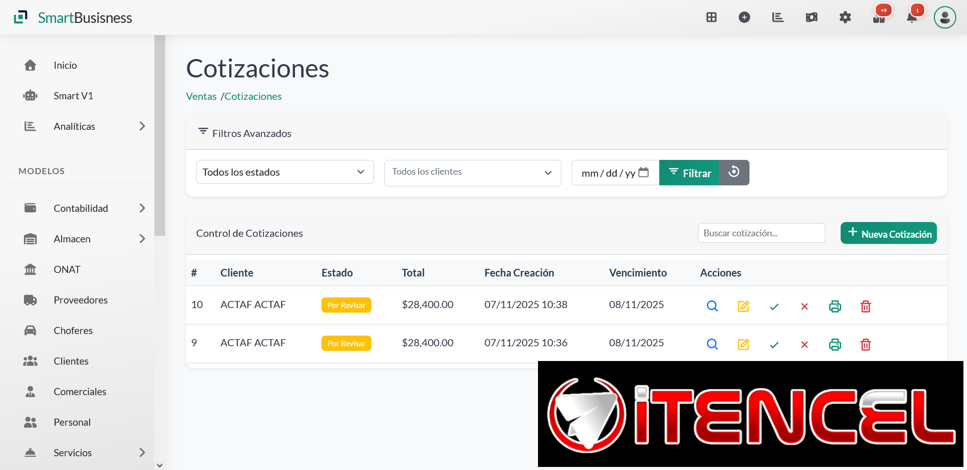 Sistema de Gestion de Negocios para Emprendedores y Empresarios Cubanos