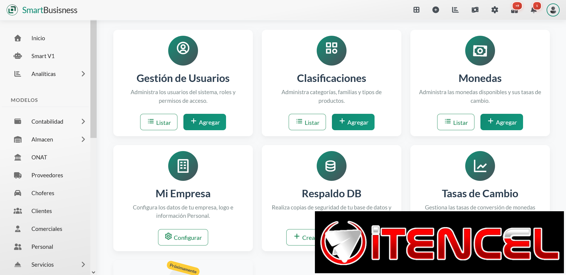 Sistema de Gestion de Negocios para Emprendedores y Empresarios Cubanos