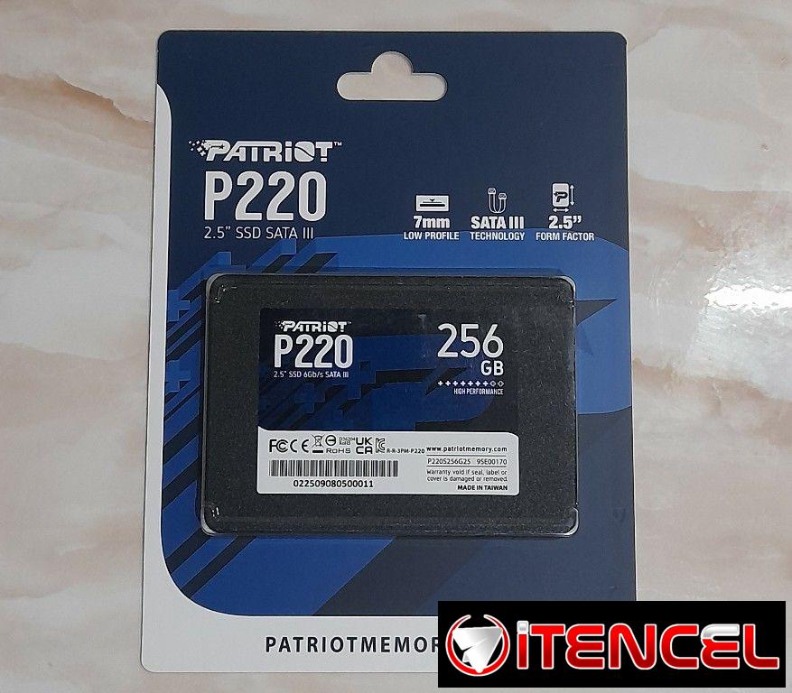 Discos Solidos Internos Patriot Memory de 128, 256, 512 y 1TB sellados