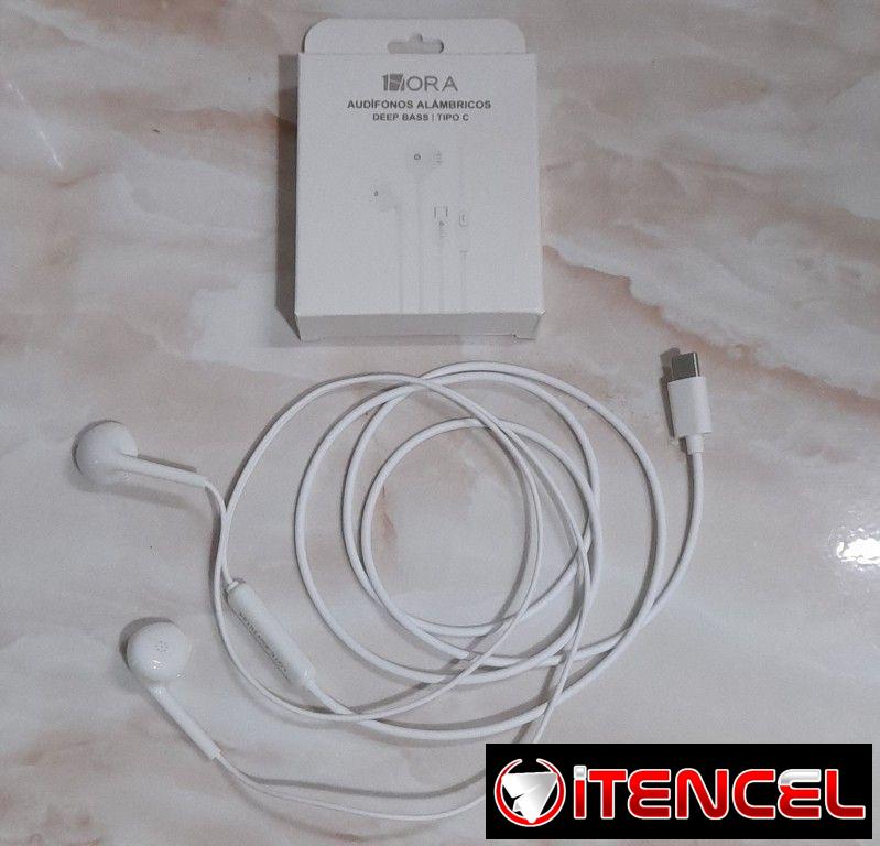 Audífonos de cable Samsung AKG y 1Hora de Plot y Tipo C con manos libres y calidad de audio