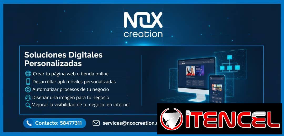 Desarrollo de software personalizado, creación de páginas webs, APK móviles y tiendas virtuales…
