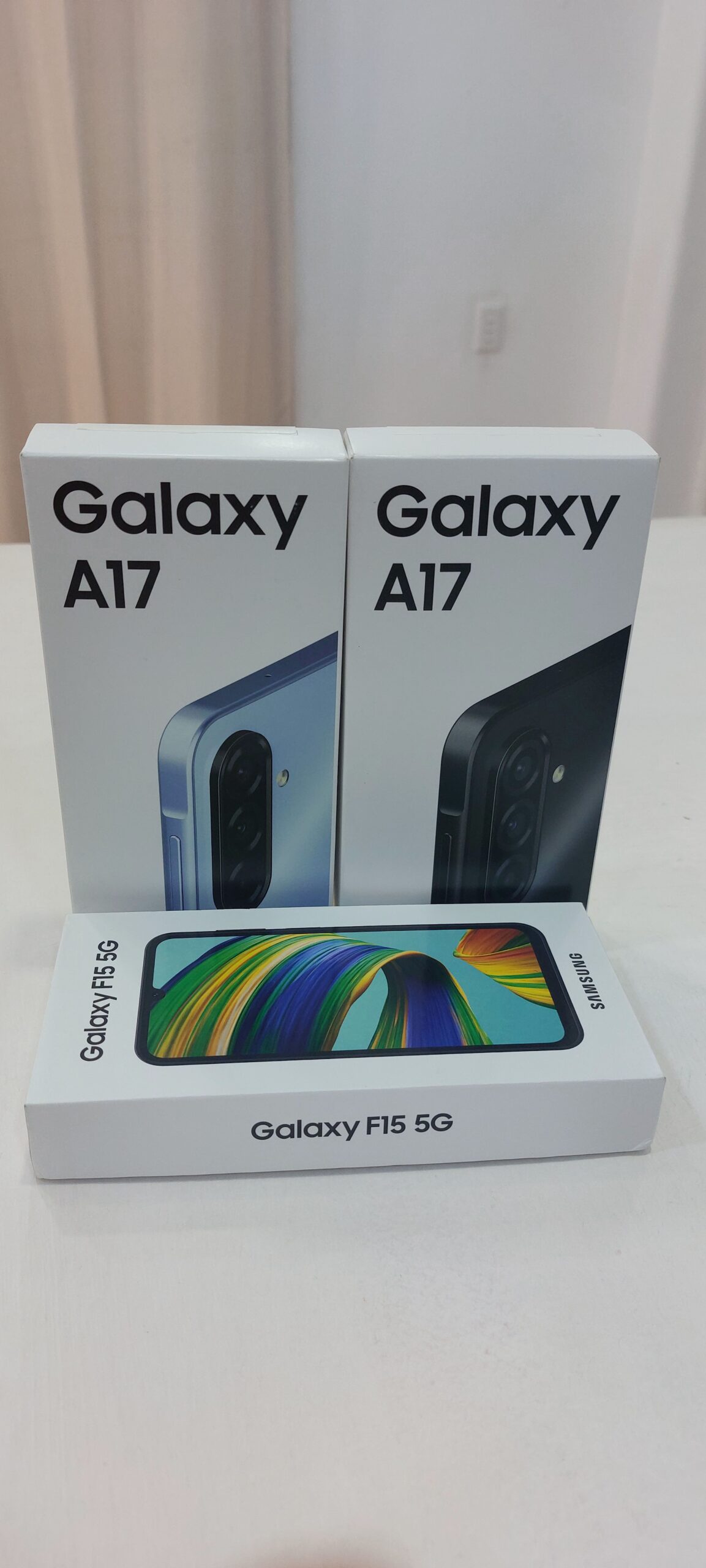 Samsung f15 5g y A17 4/128 , 6/128 y 8/256 gb mas caragador y garantia 30 dias somos tienda fisica. 50755485