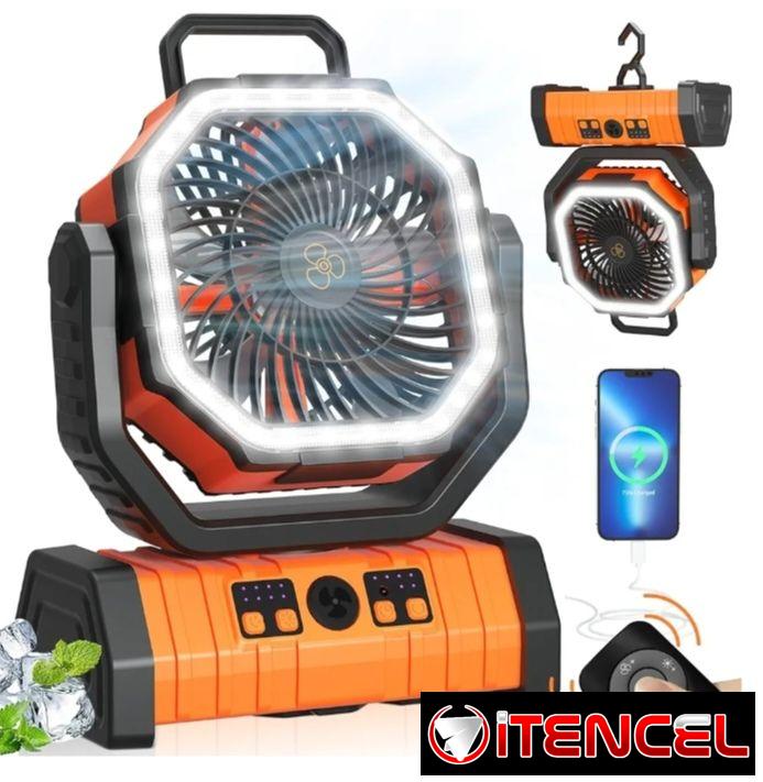Ventilador Recargable 20000 mAH