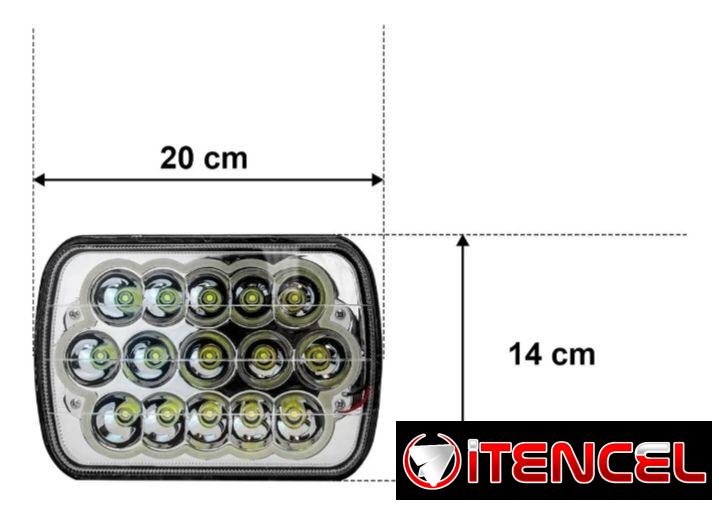 Pareja de Pantallas LED de 7″ con Ojos de Ángel