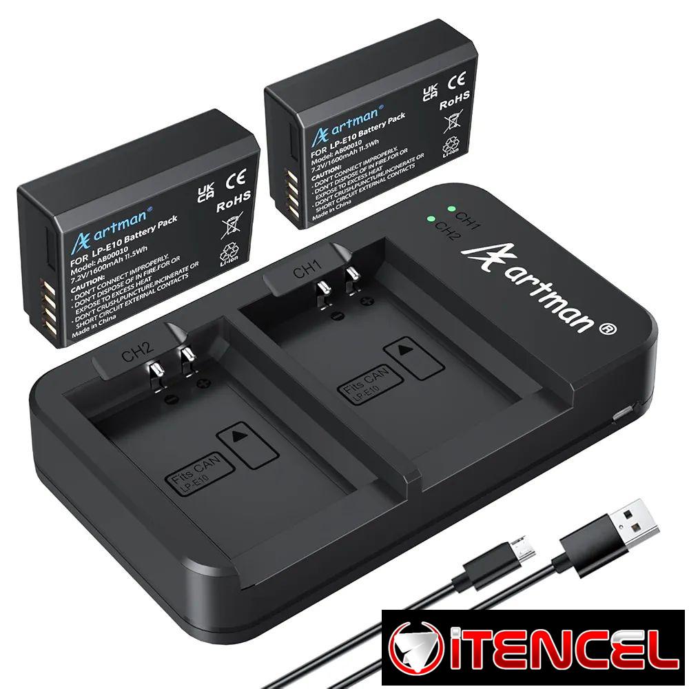 Kit de Cargador y Batería para Cámara