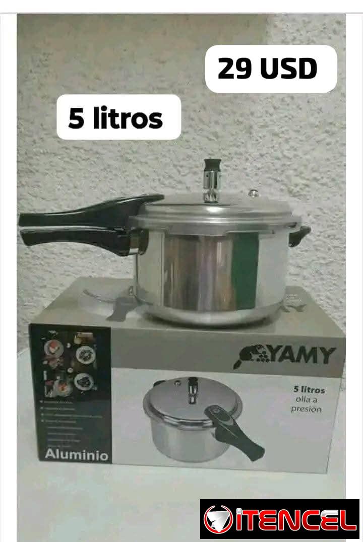 Olla De Presión 5 Litros Marca Yamy