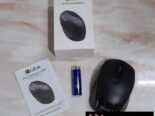 Mouse Inalámbrico 1Hora + Pila y Recargable RGB con diseño ergonómico y sensibilidad de 1600DPI