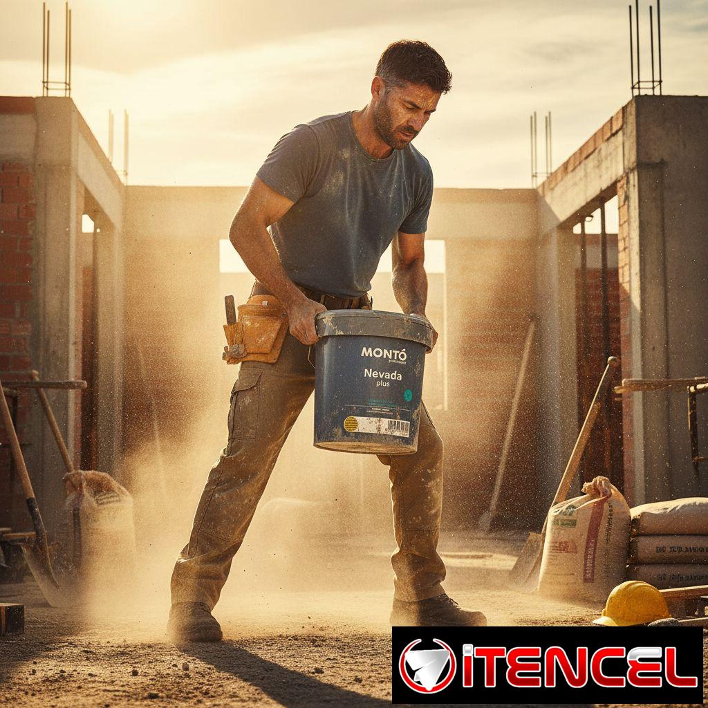 Pintura Vinil Acríliva Montó Nevada Plus. 4 Lt