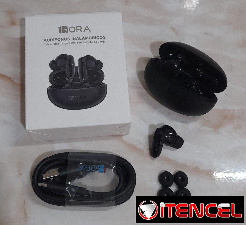 Audifonos inalambricos 1Hora de bluetooth control táctil varios modelos con cancelación de ruido