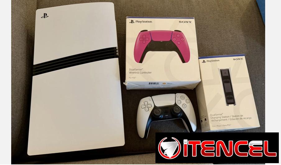 Sony PlayStation 5 Pro Digital PS5 2TB White Full Combo Console