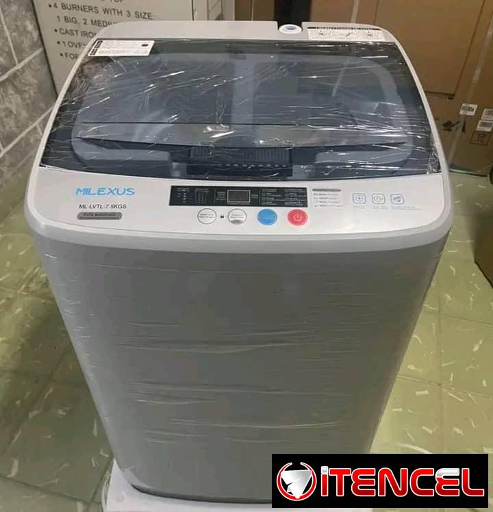 Lavadora automática 7.5kg milexus
