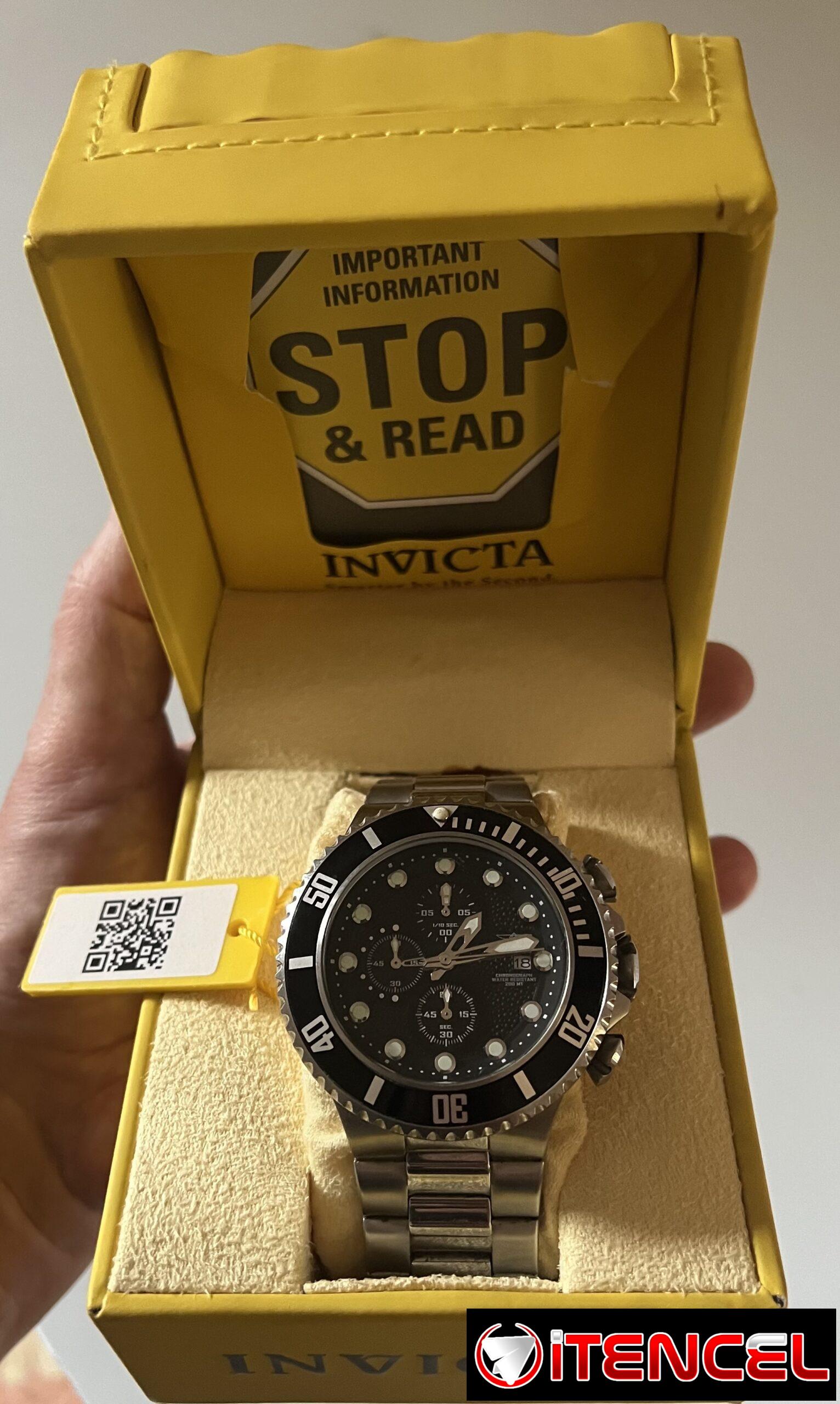 Reloj marca INVICTA pro Diver 200MT model no. 18906