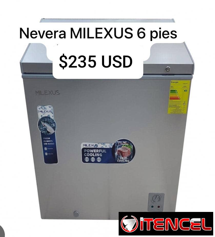 Nevera Milexus de 6 pies