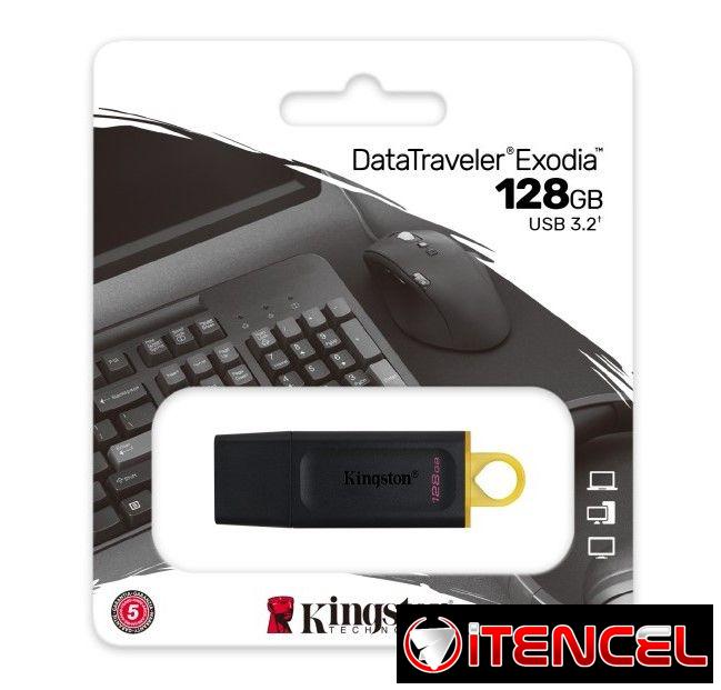 Memorias Flash Kingston y ADATA de 32, 64 y 128 Gb con USB 3.2 selladas
