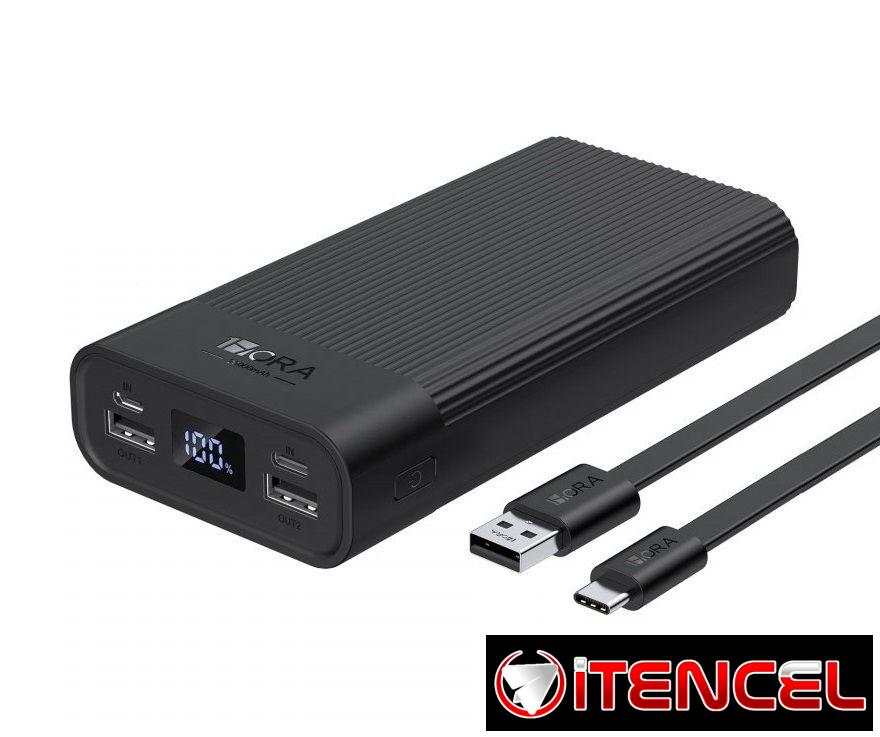 Power Bank o Cargador Portatil 10000 mAh y 20000 mAh con indicador de carga