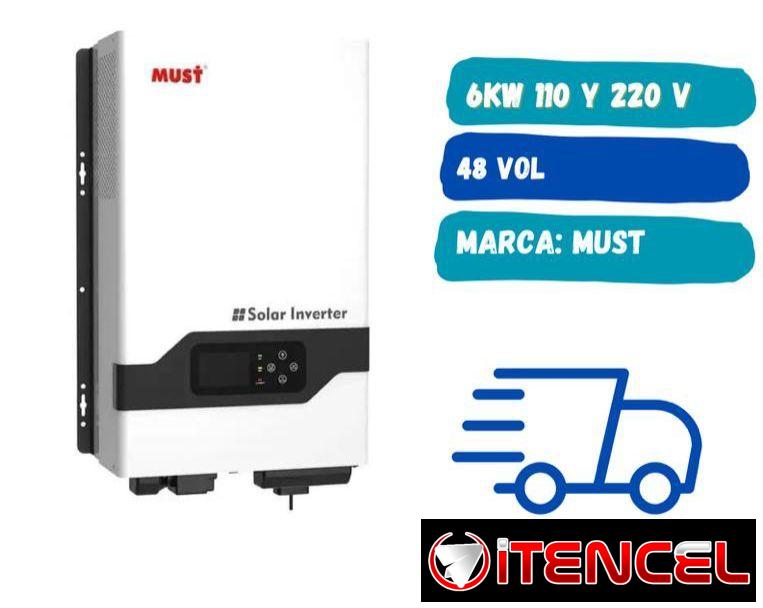 Inversor Hibrido de 6kW marca Must