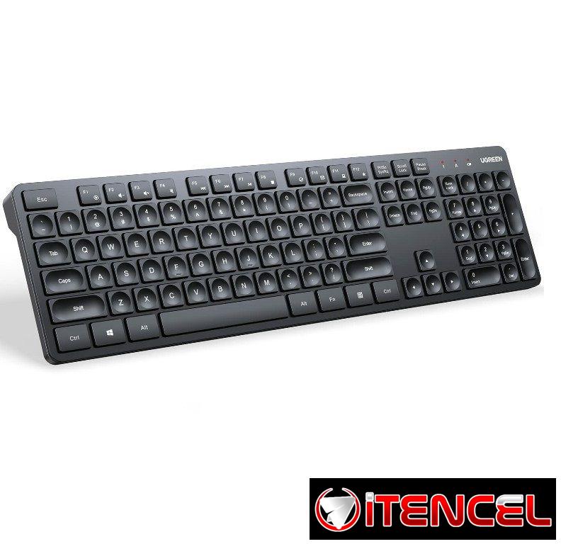 Teclados de cable e inalámbrico con receptor USB varios modelos