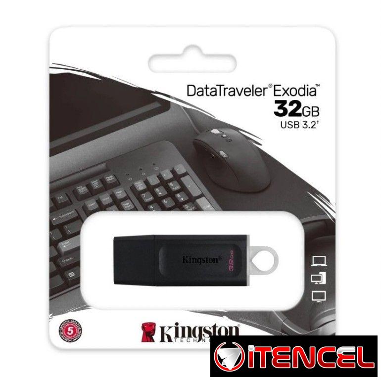 Memorias Flash Kingston y ADATA de 32, 64 y 128 Gb con USB 3.2 selladas