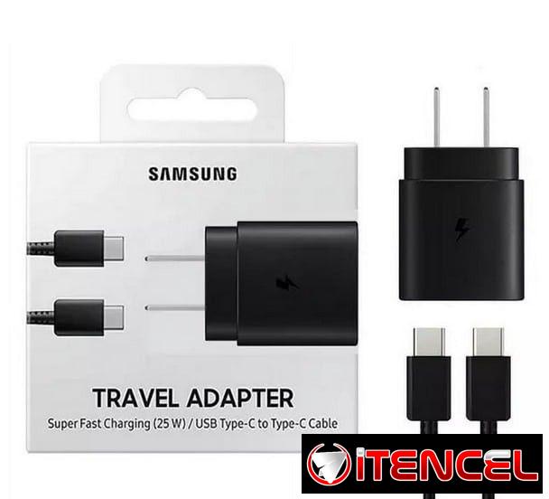 Cargador y cable de 20W a 30W para Android y iPhone de carga rápida marca Samsung y Apple