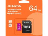 Memorias MicroSD Kingston Canvas Select y ADATA Premier de 32, 64 y 128 Gb con adaptador de Clase 10