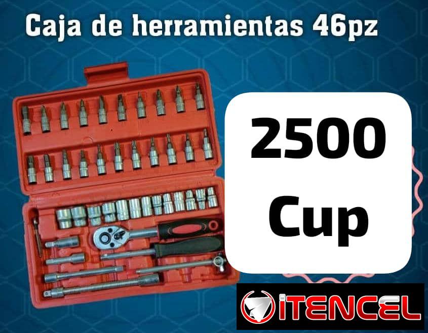 Pulidoras , juego de llaves de 12 , juego de cubo grande y chiquito. Todos los precios son reales