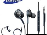 Audífonos de cable Samsung AKG, 1Hora y iPhone con manos libres y calidad de audio