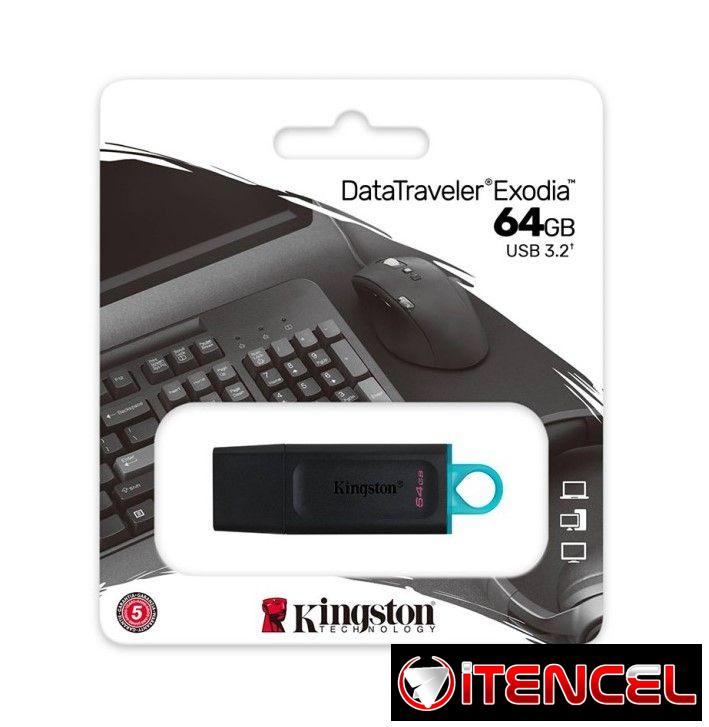 Memorias Flash Kingston y ADATA de 32, 64 y 128 Gb con USB 3.2 selladas