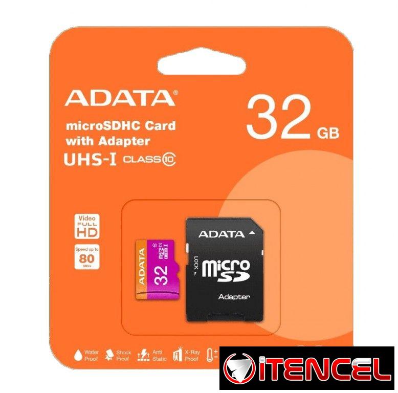 Memorias MicroSD Kingston Canvas Select y ADATA Premier de 32, 64 y 128 Gb con adaptador de Clase 10