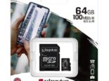 Memorias MicroSD Kingston Canvas Select y ADATA Premier de 32, 64 y 128 Gb con adaptador de Clase 10