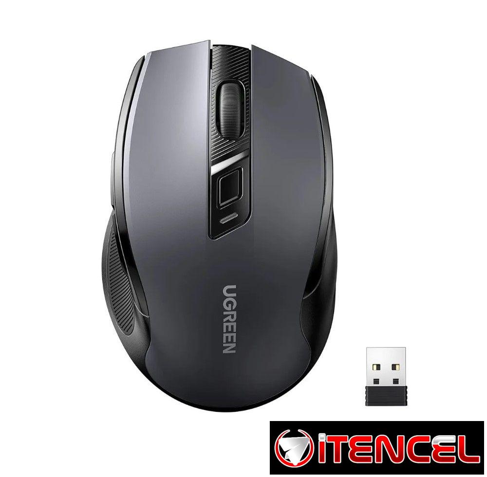 Mouse Inalámbricos y Recargables RGB con diseño ergonómico y sensibilidad de hasta 4000DPI