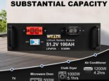 🔋⚡ Batería de Litio 48V / 51.2V 🔥 5120Wh Alta Potencia 💪