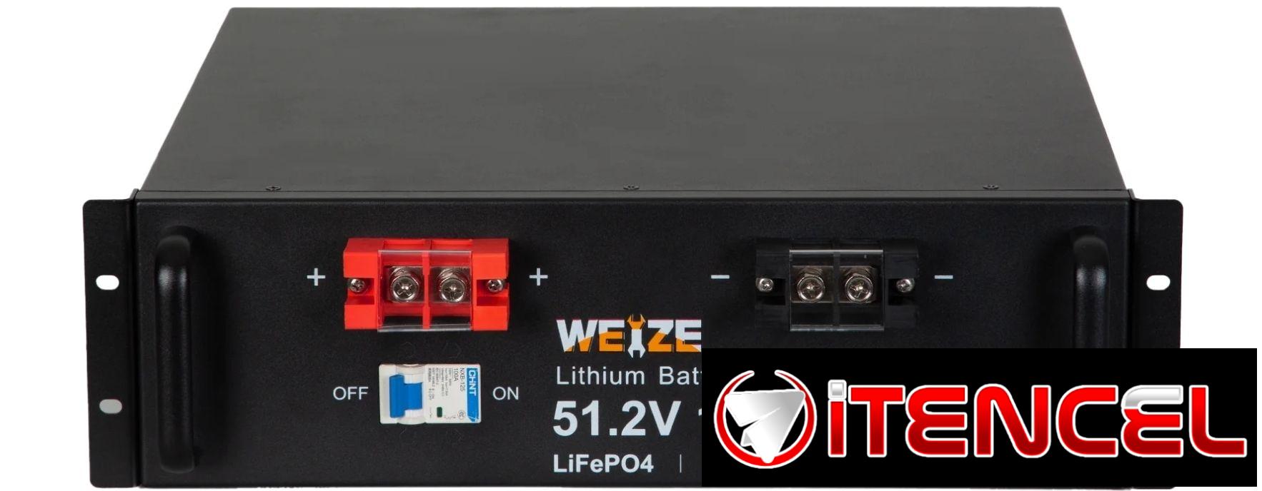 🔋⚡ Batería de Litio 48V / 51.2V 🔥 5120Wh Alta Potencia 💪