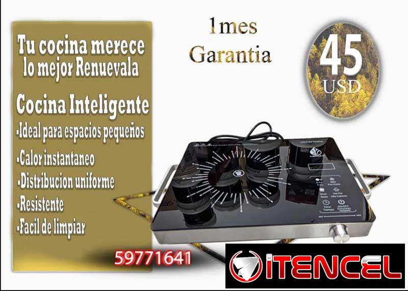 Renueva tu cocina con tecnología. Cocina de infrarrojo. **Cocina de Neón 1 Plato** (45 USD): Cocina Infrarrojo Lemax Potencia 1200
