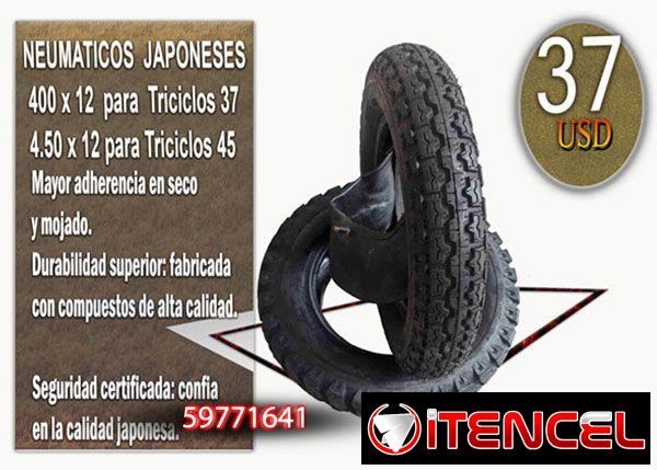 Neumáticos económicos y confiables para Motos SEYOUN y BESAFE con 8 capas y sertificadas, fabricacion japonesa lo que garantiza ca