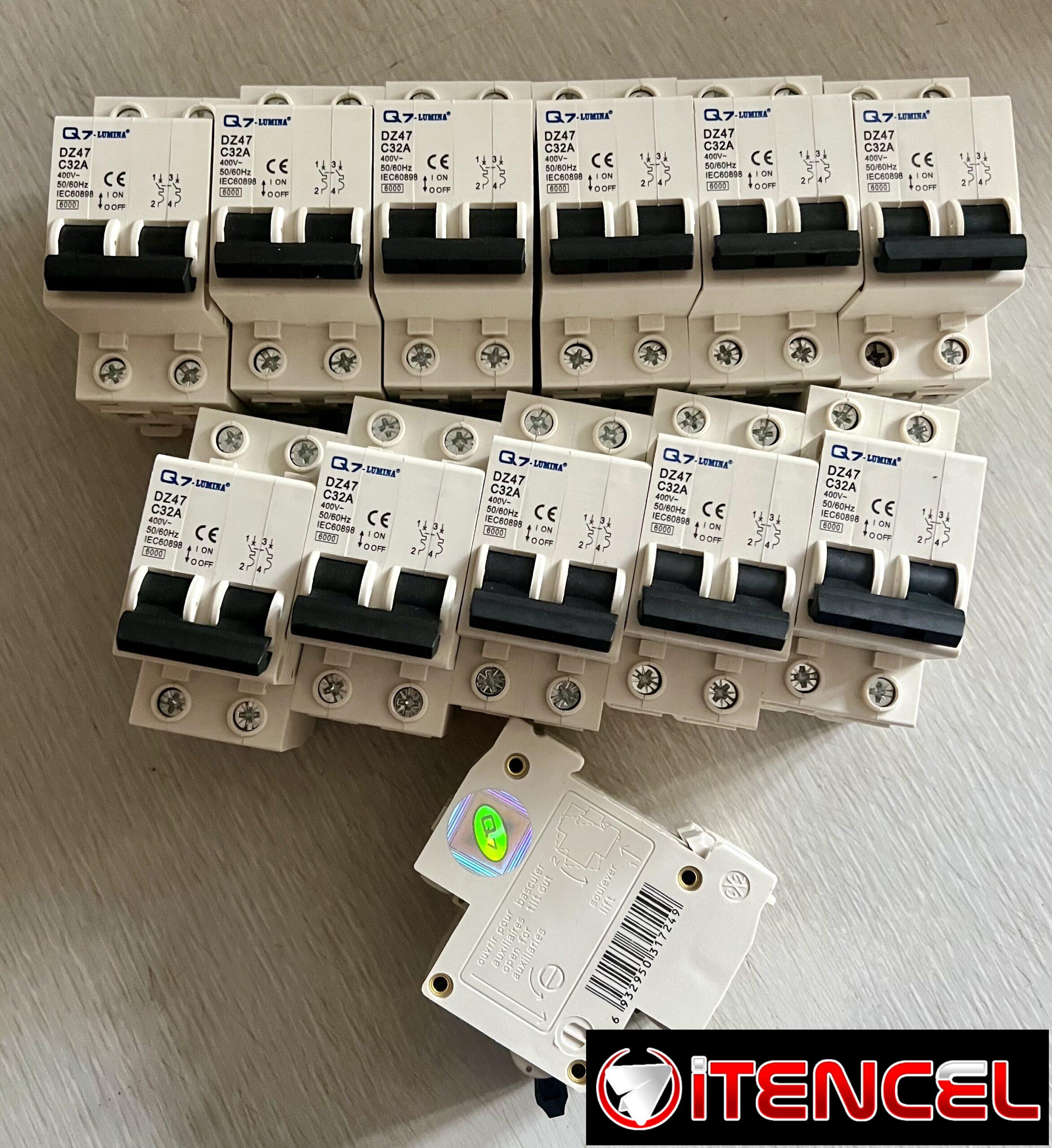 Breaker Sencillos de 16 Amp y dobles de 20 y de 32 Amp